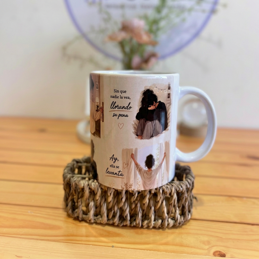Taza Personalizada Inspira Mujer | Sofina Creative