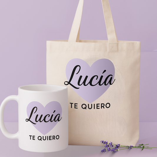 Taza + Bolso personalizado