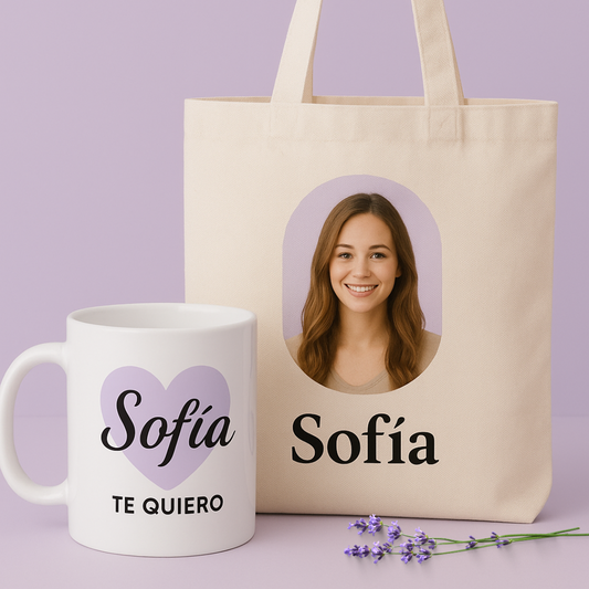 Taza + Bolso personalizado