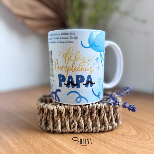 Taza  Cumpleaños Feliz | Regalo Original y Divertido