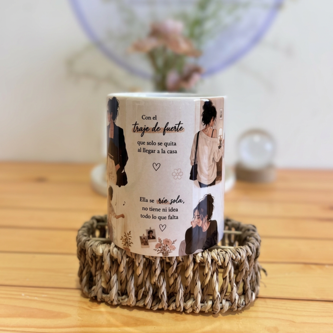 Taza Personalizada Inspira Mujer | Sofina Creative