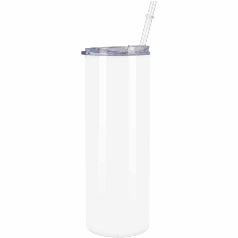 Vaso Térmico Sublimable 20 OZ de Acero Inoxidable con Tapa y Pajilla | Sofina Creative
